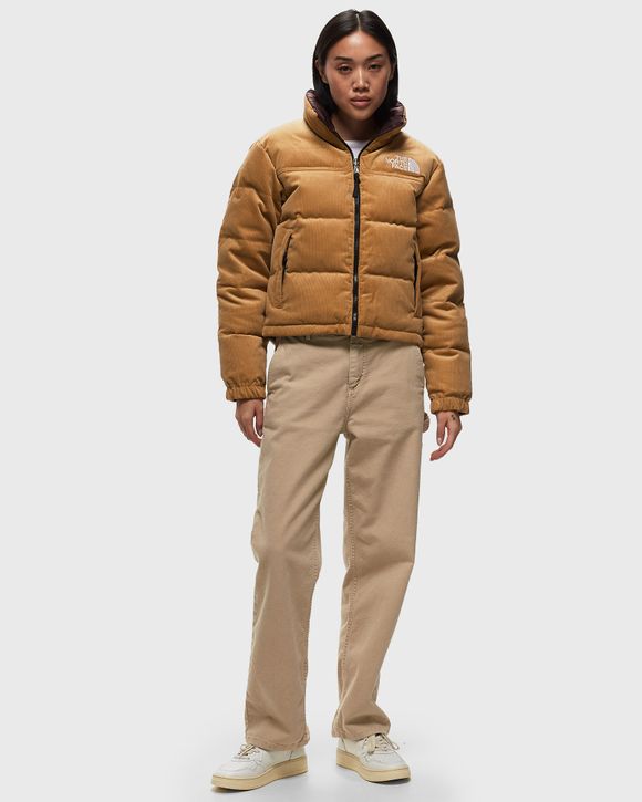 The North Face Women’s 92 Reversible Nuptse Jacket Beige - ALMOND  BUTTER/COALBROWN