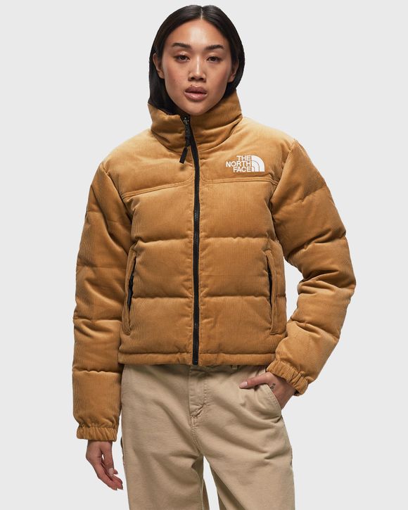 The North Face Women’s 92 Reversible Nuptse Jacket Beige - ALMOND  BUTTER/COALBROWN