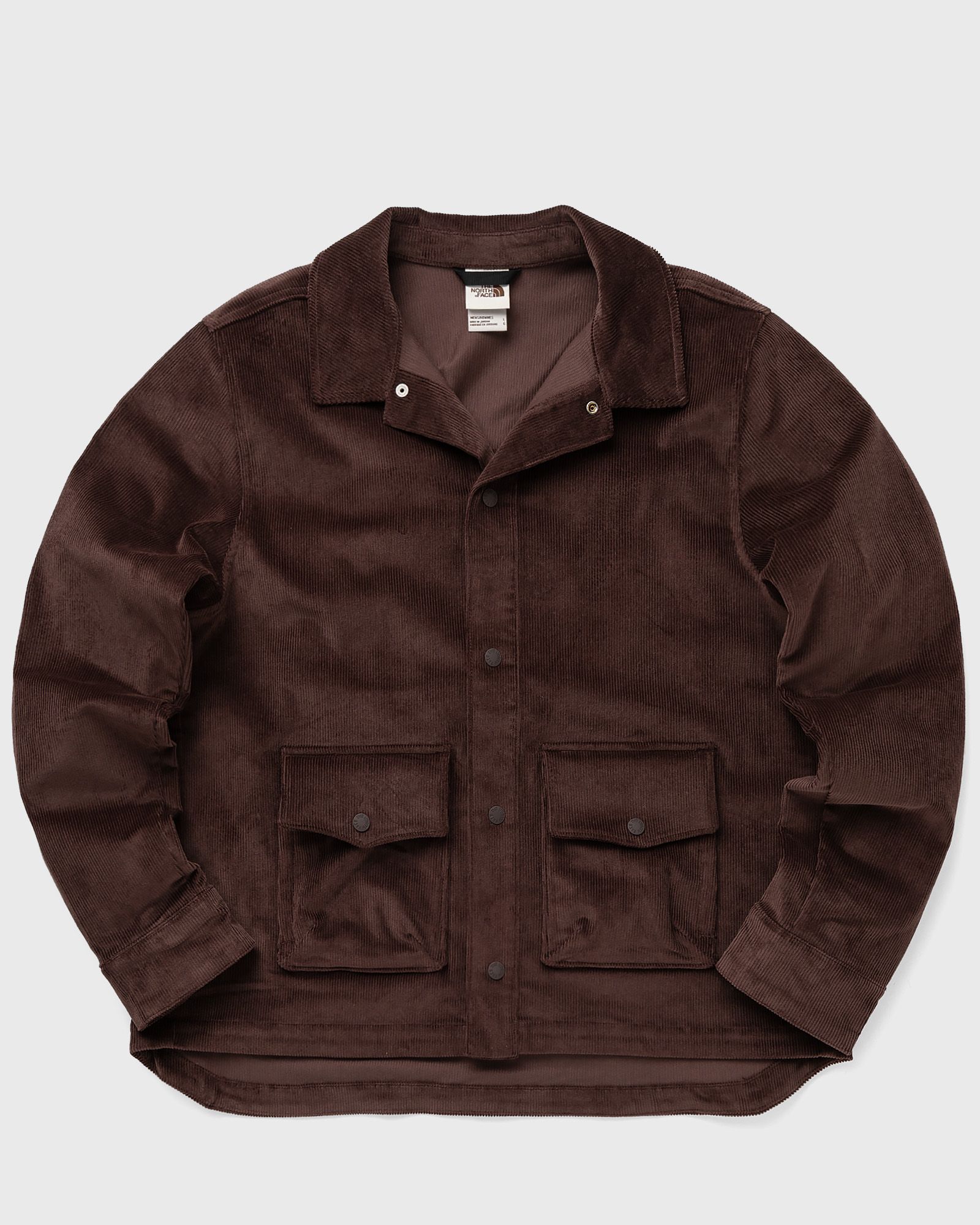 The North Face - utility cord shacket men overshirts brown in größe:m