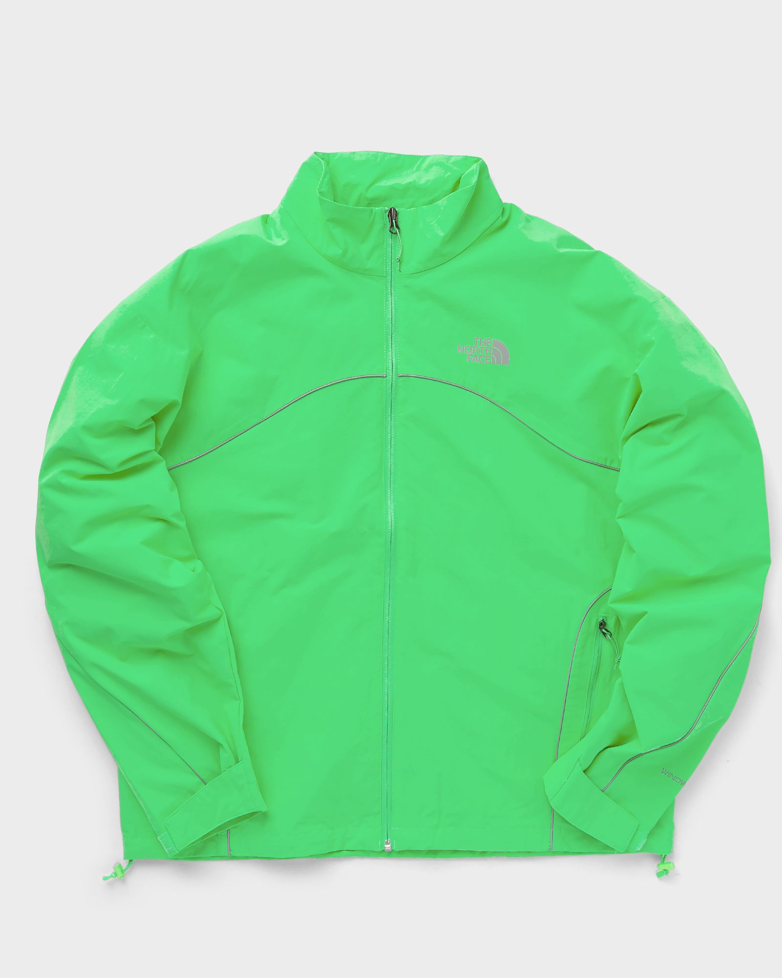 The North Face - tek piping wind jacket men windbreaker green in größe:l