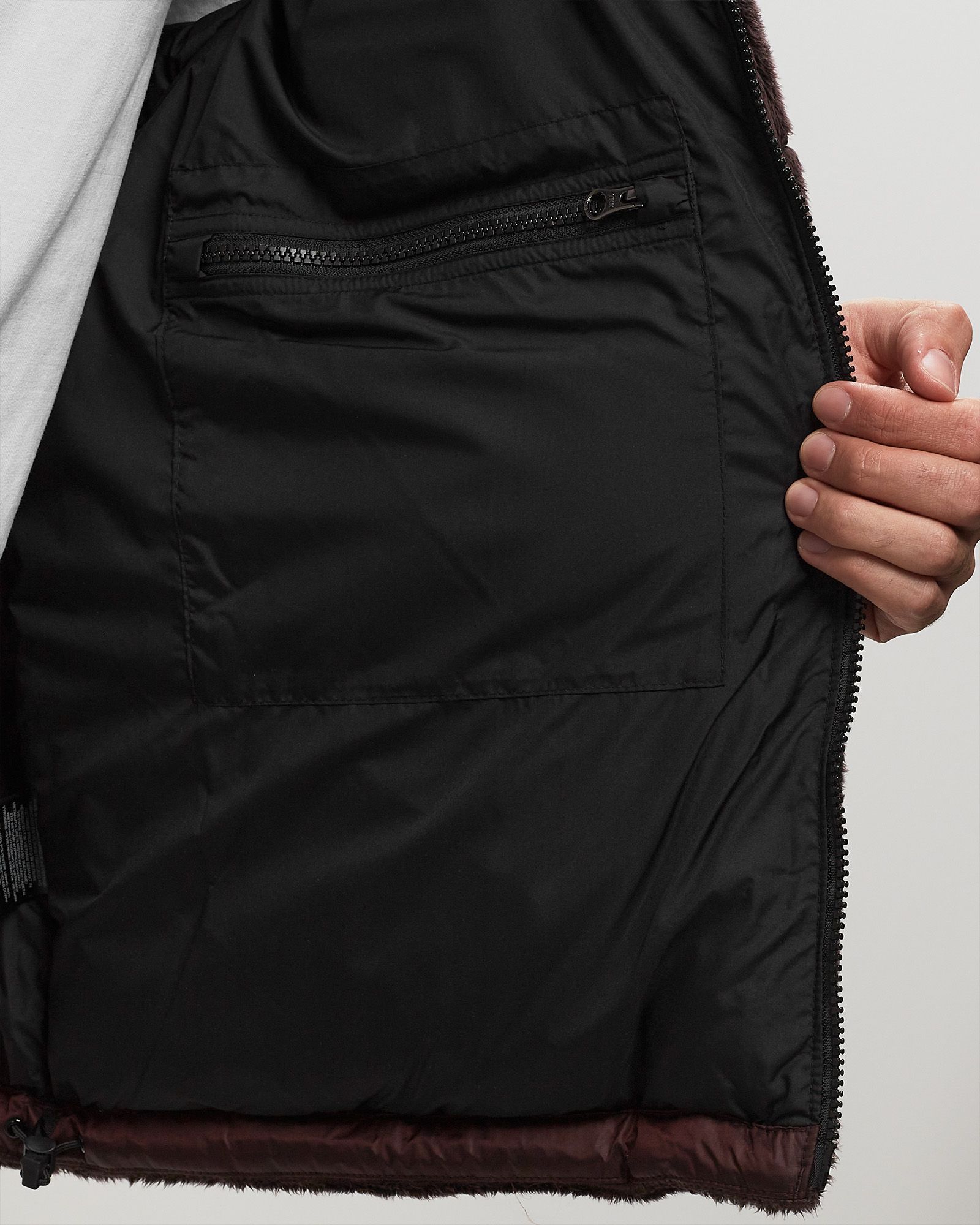 Versa Velour Nuptse Jacket