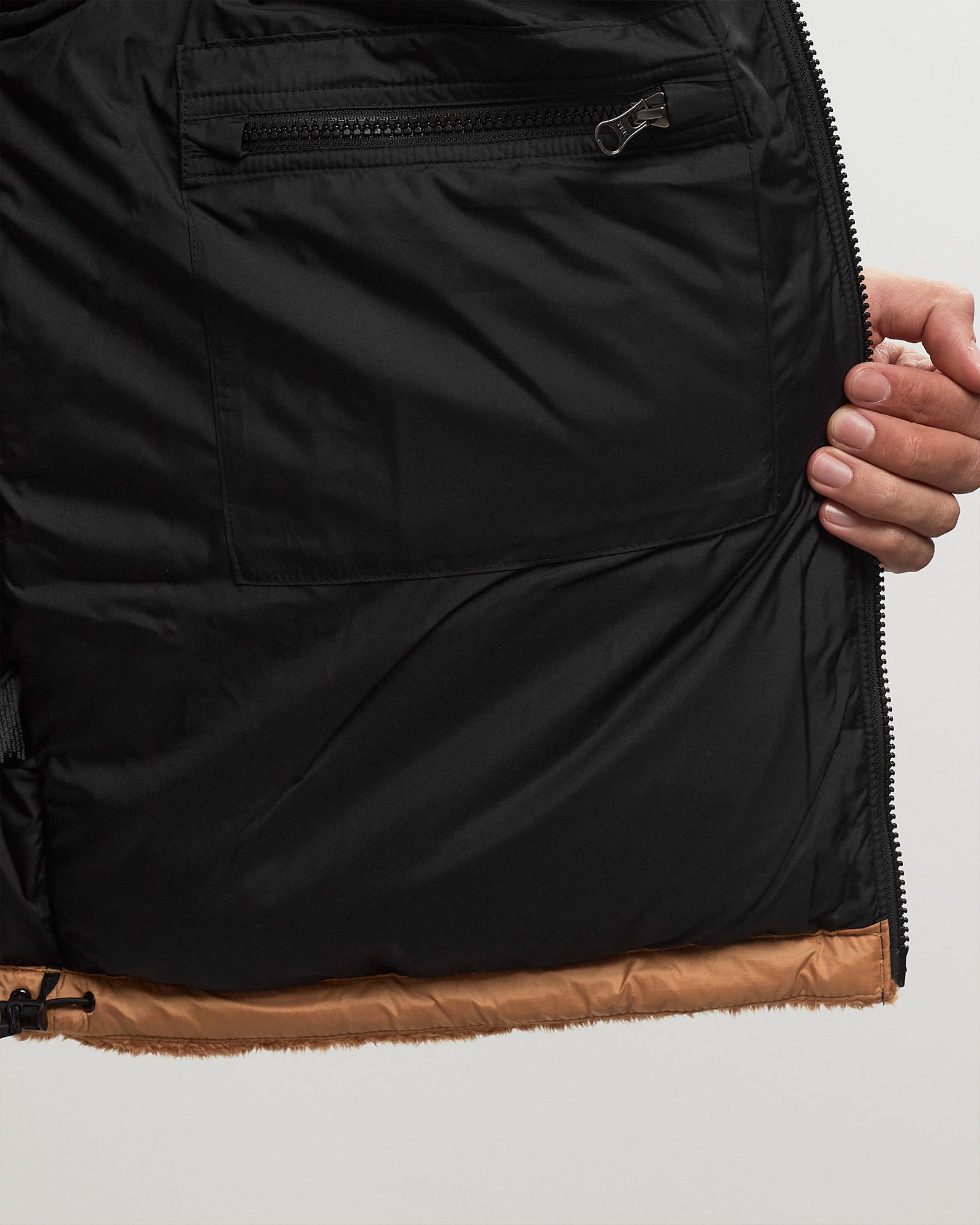 Versa Velour Nuptse Jacket