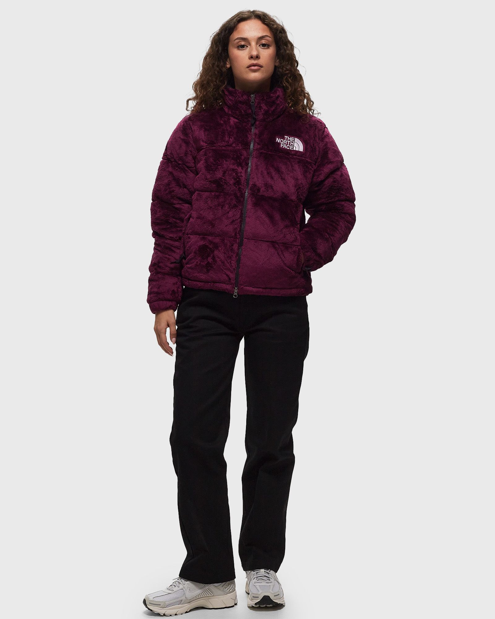 The North Face Women's Versa Velour Nuptse Jacket Purple
