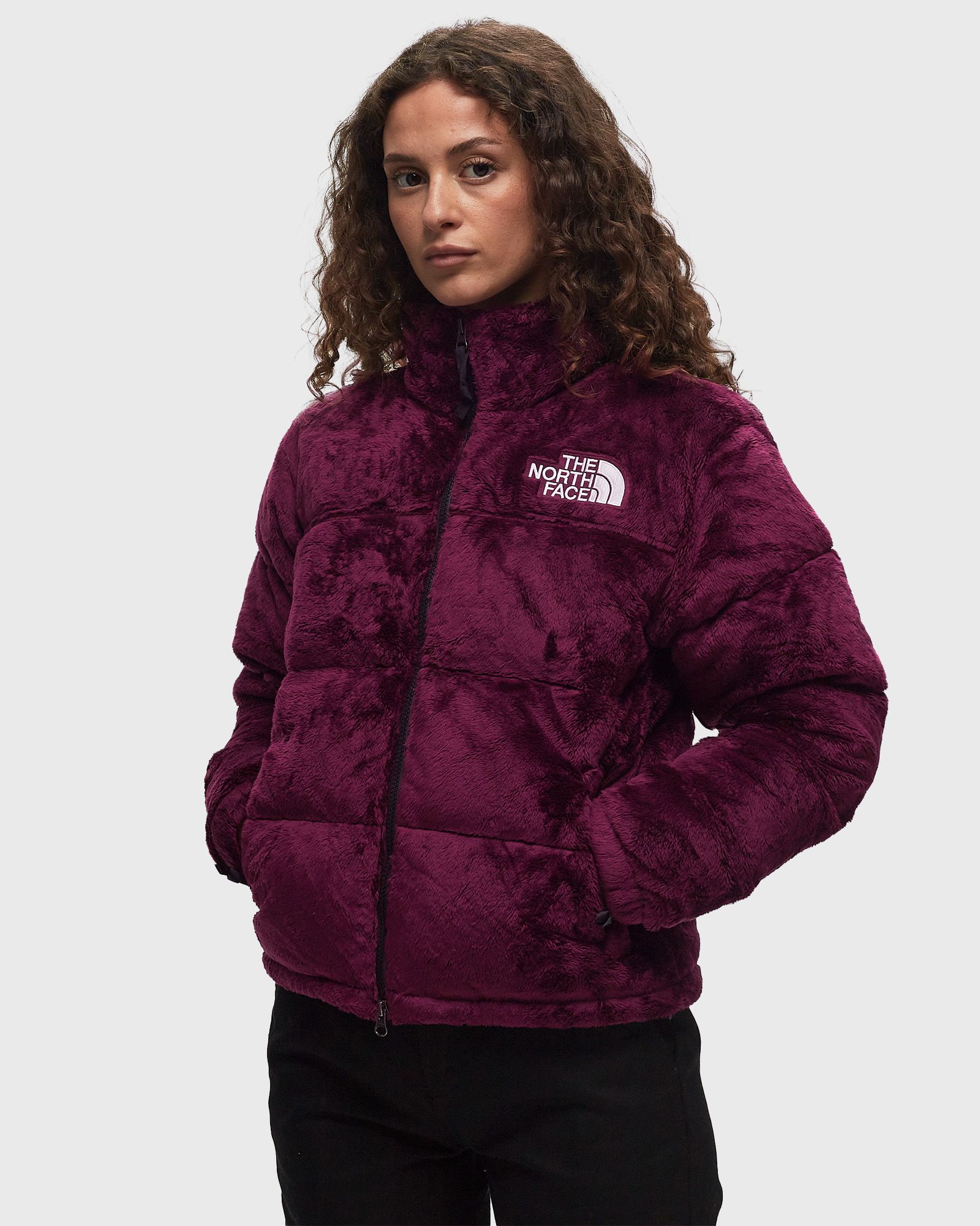 The North Face Women's Versa Velour Nuptse Jacket Purple | BSTN Store