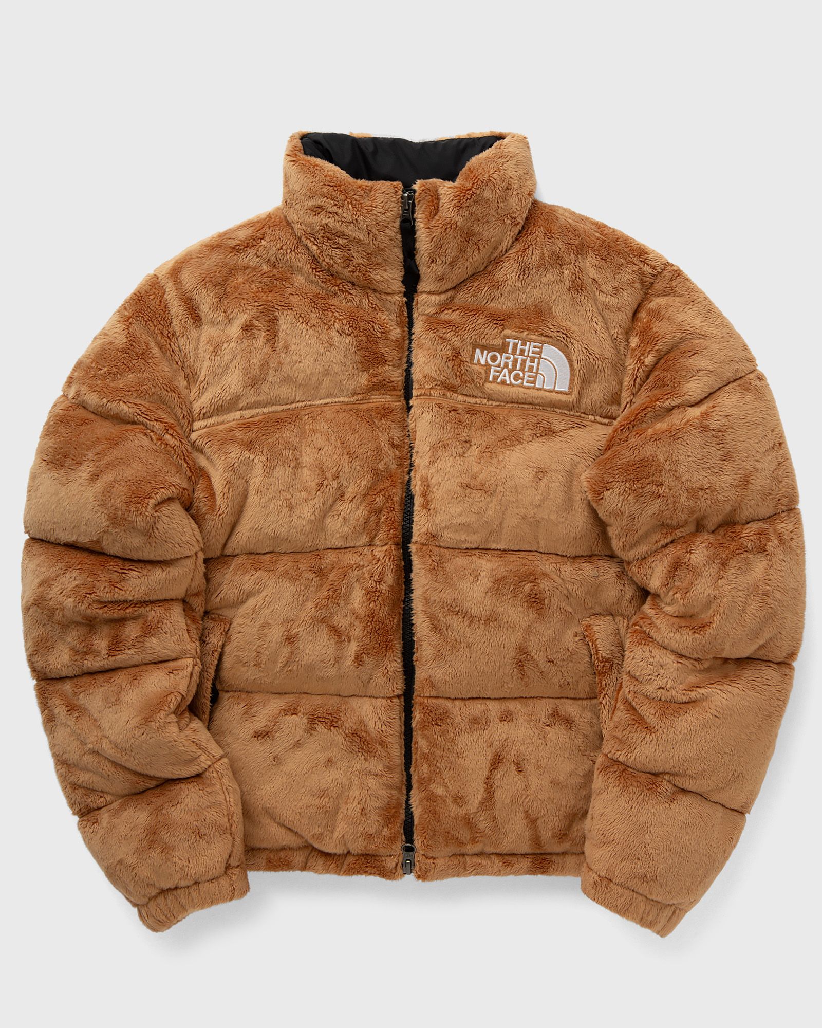 The North Face - women’s versa velour nuptse jacket women down & puffer jackets brown in größe:l