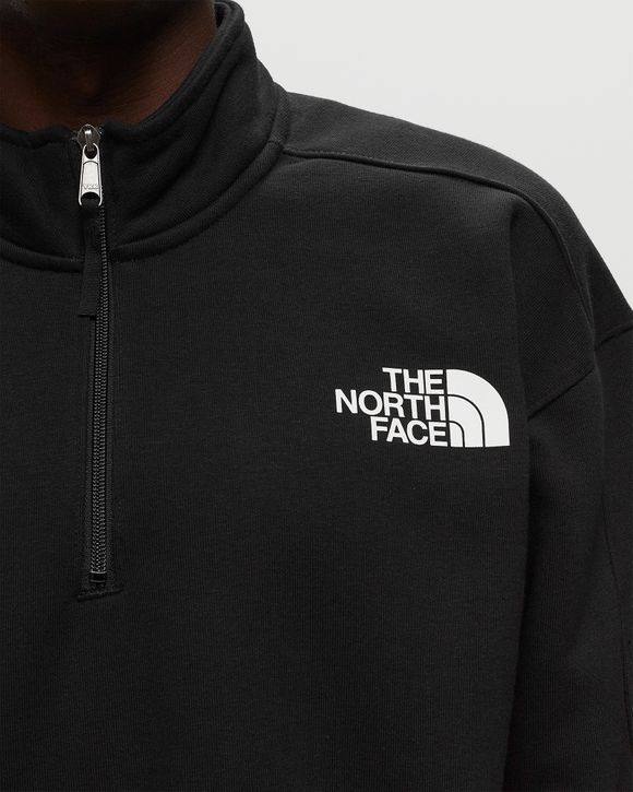 North face quarter deals zip jacket