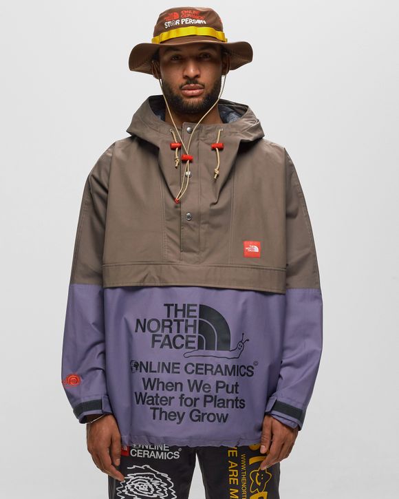 The North Face TNF X Online Ceramics WINDJAMMER Brown/Purple - FALCON  BROWN-LUNAR SLATE