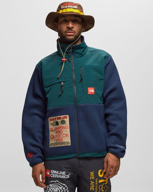 The North Face TNF X Online Ceramic 1995 POLARTEC DENALI Blue/Green -  SUMMIT NAVY-PONDEROSA GREEN