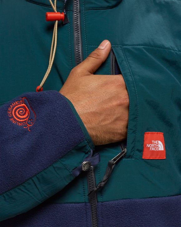 The North Face TNF X Online Ceramic 1995 POLARTEC DENALI Blue/Green -  SUMMIT NAVY-PONDEROSA GREEN