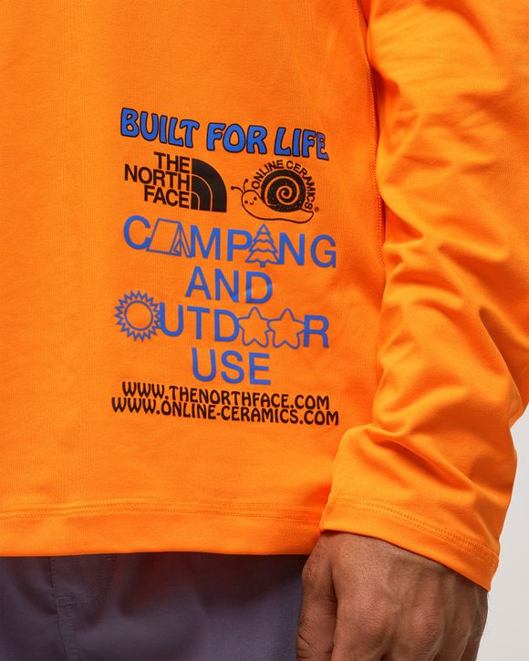 The North Face TNF X Online Ceramics CLASS V WATER TOP Orange - HYPER ORANGE