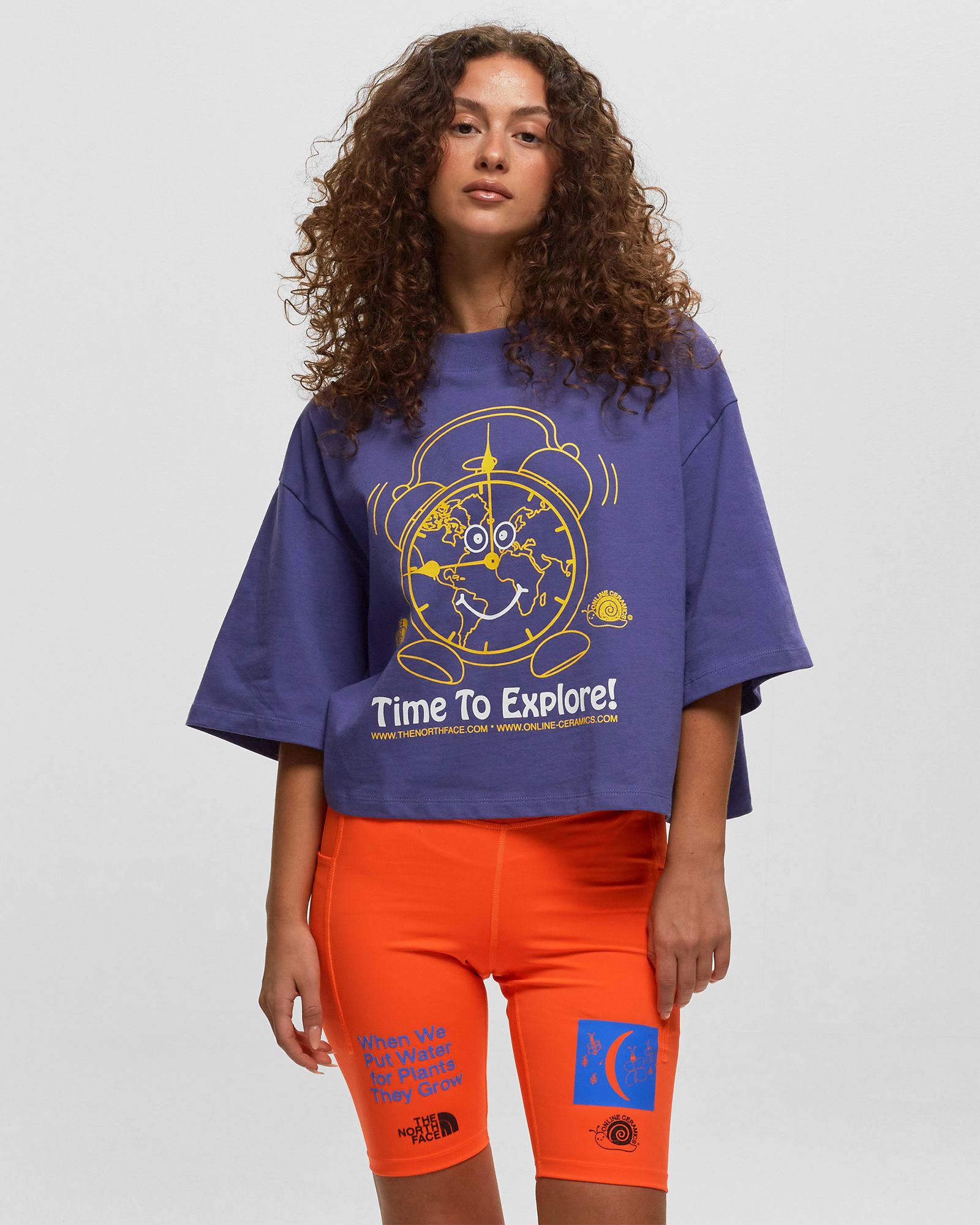 TNF X ONLINE CERAMICS W CROPPED S/S TEE