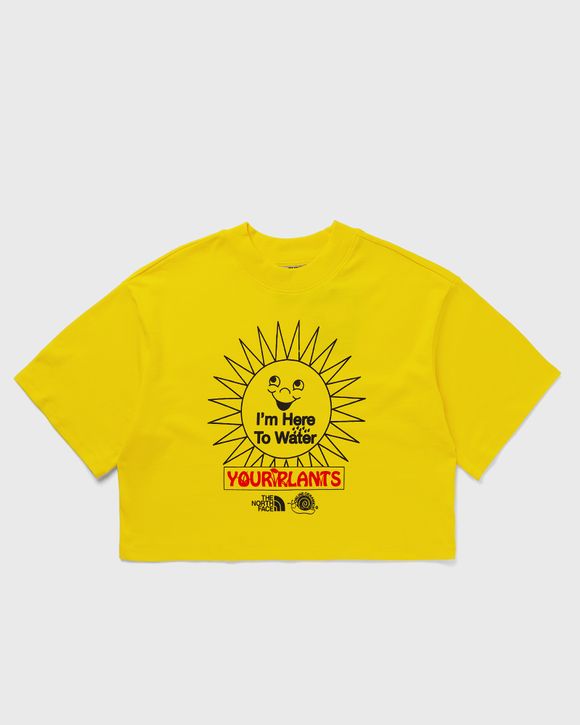 The North Face TNF X ONLINE CERAMICS W CROPPED S/S TEE Yellow