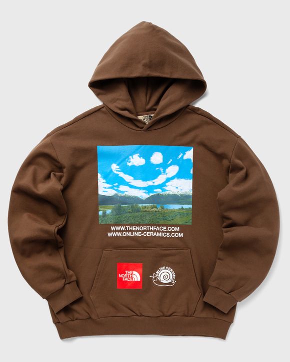 The North Face TNF X ONLINE CERAMICS P/O HOODIE Brown - EARTH BROWN