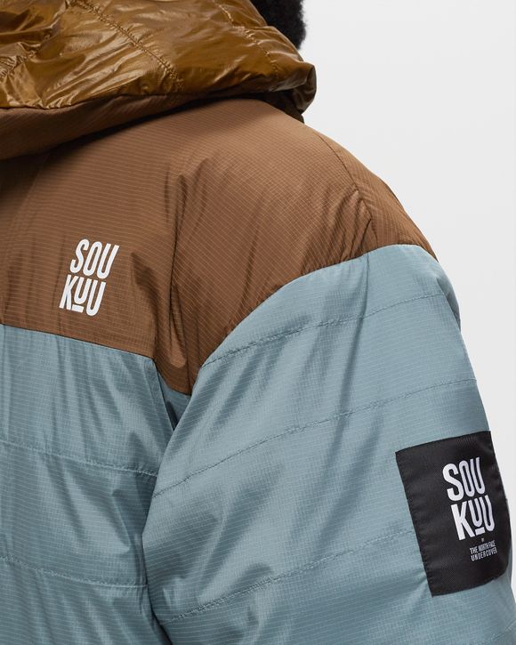 The North Face X UNDERCOVER 50/50 MOUNTAIN JACKET Blue/Brown - SEPIA  BROWN-CONCRETE GREY