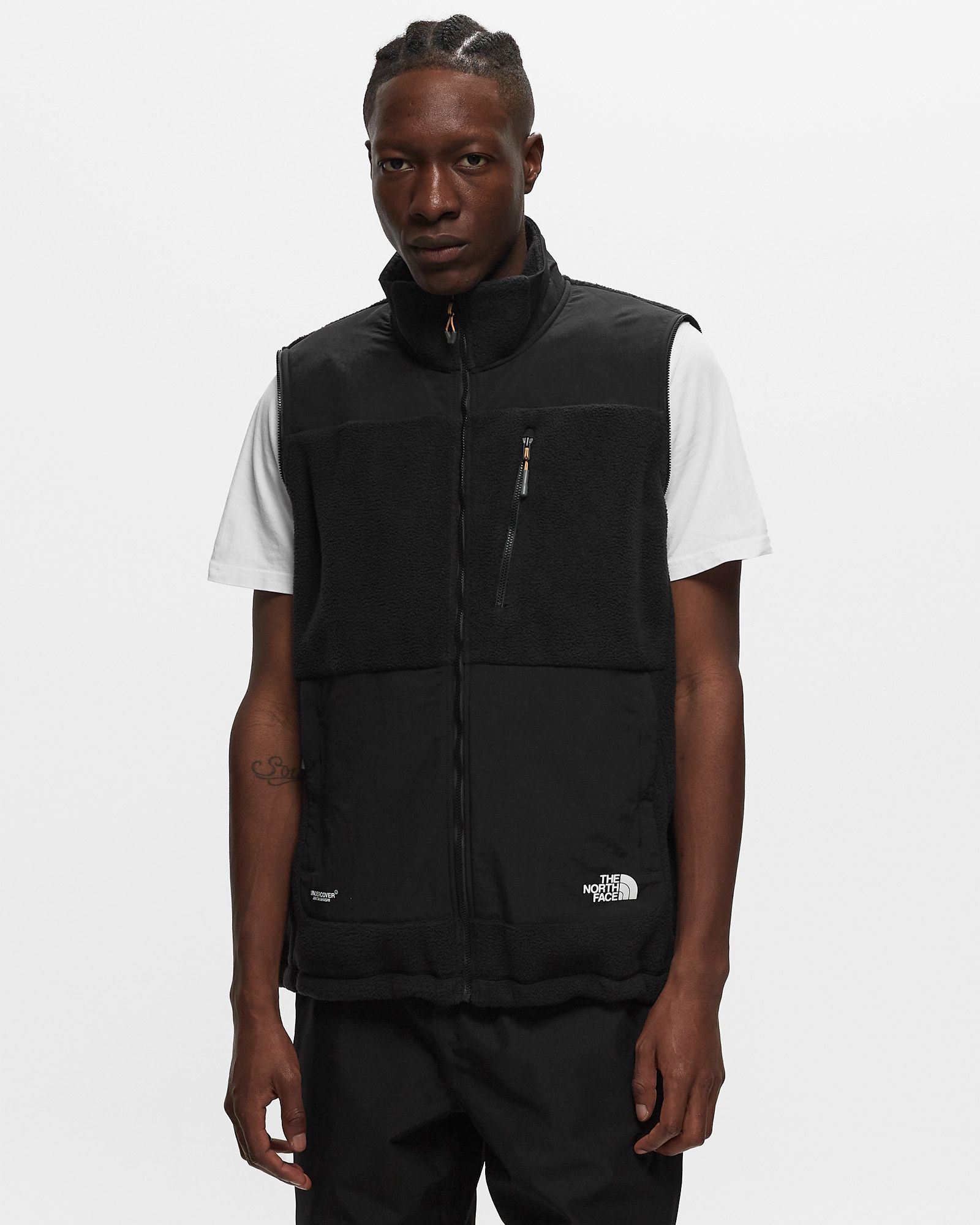 X UNDERCOVER ZIP-OFF FLEECE JACKET