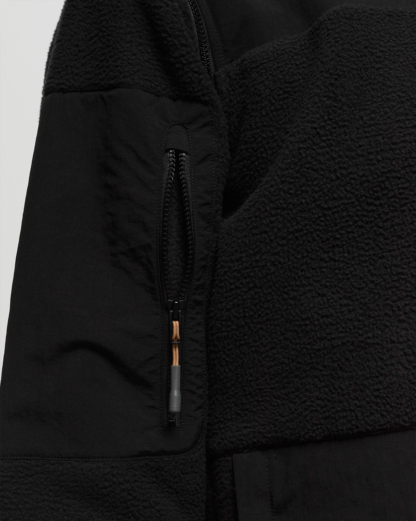X UNDERCOVER ZIP-OFF FLEECE JACKET
