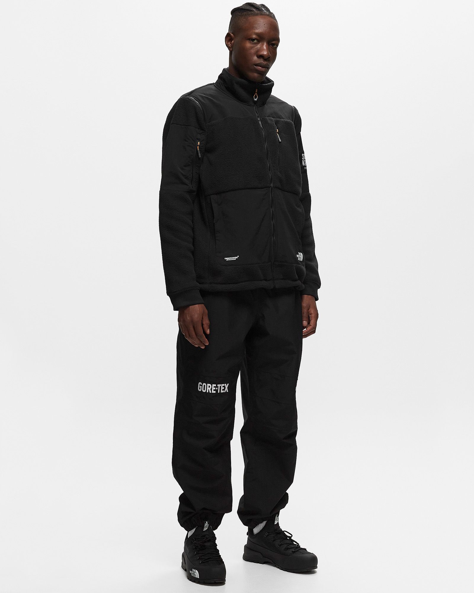 X UNDERCOVER ZIP-OFF FLEECE JACKET