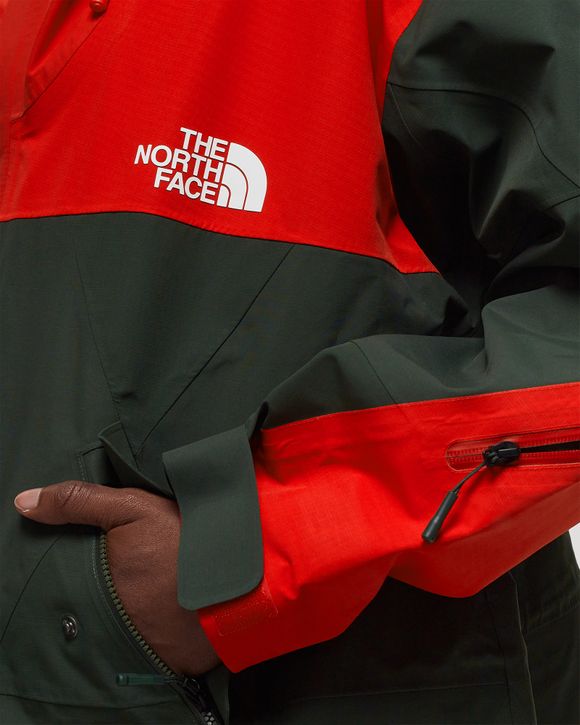 The North Face X UNDERCOVER GEODESIC SHELL JACKET Green/Red | BSTN 