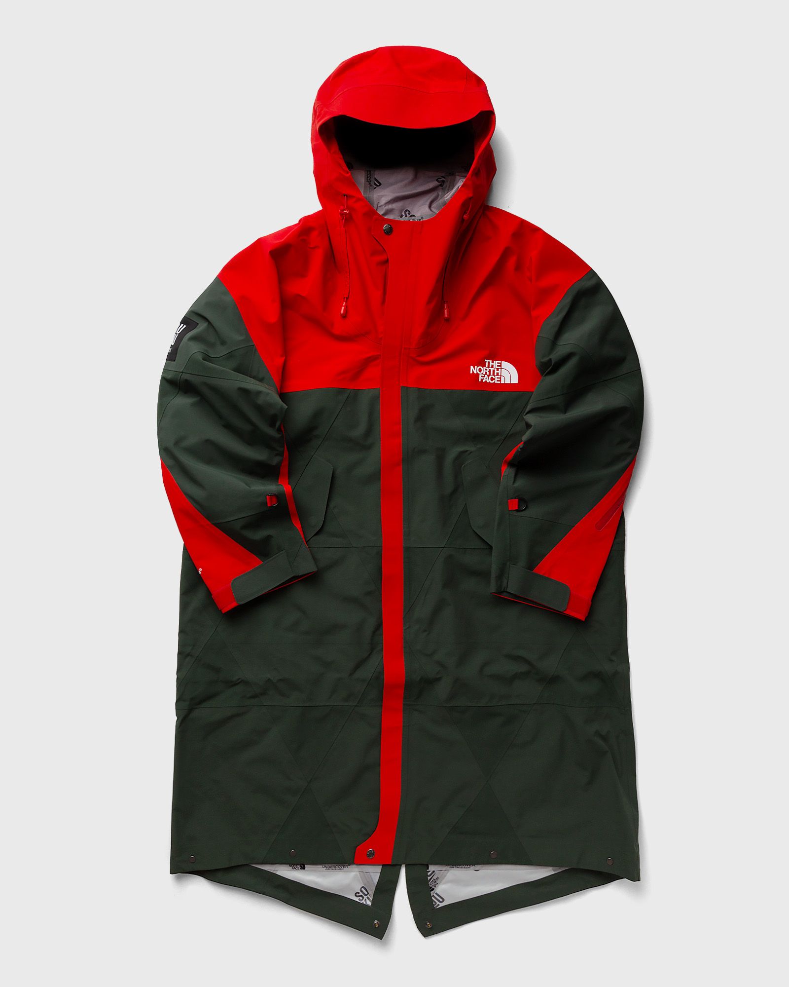 The North Face - x undercover geodesic shell jacket men shell jackets green|red in größe:xl