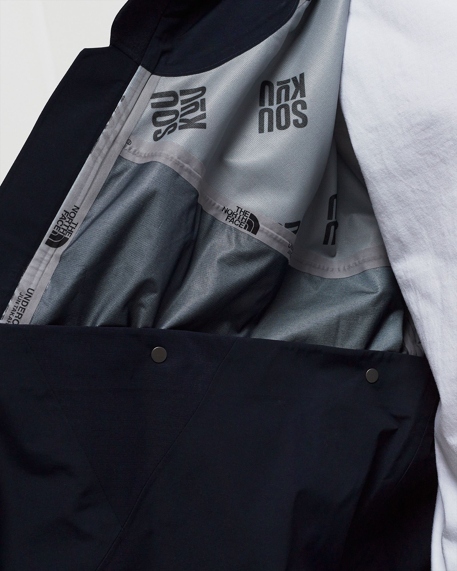 X UNDERCOVER GEODESIC SHELL JACKET