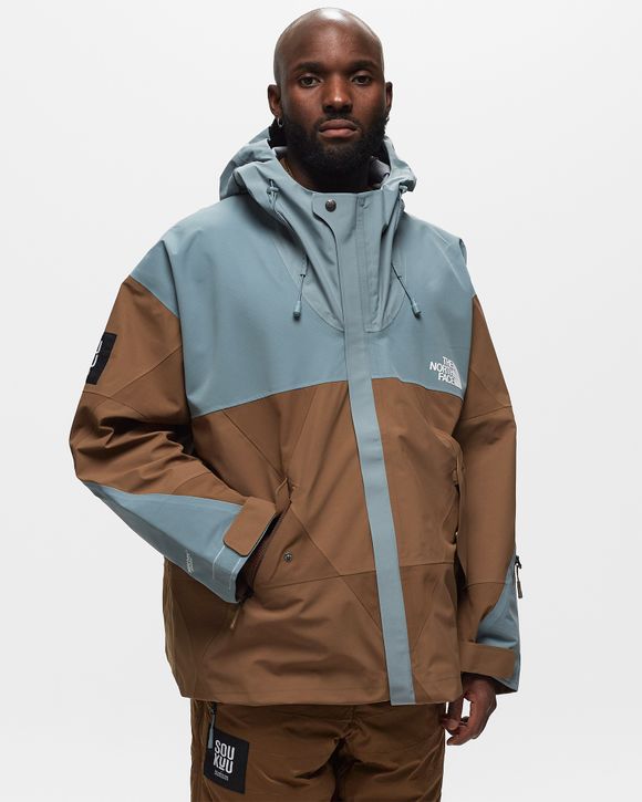 The North Face X UNDERCOVER GEODESIC SHELL JACKET Blue/Brown - SEPIA  BROWN-CONCRETE GREY