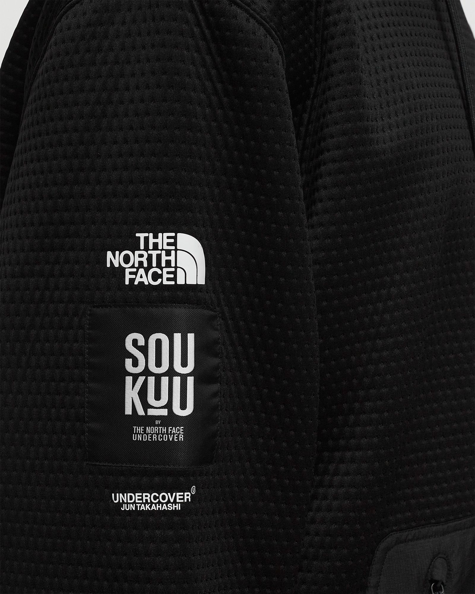 X UNDERCOVER DotKnit DOUBLE HOODIE