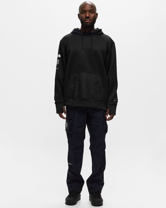 The North Face X UNDERCOVER DotKnit DOUBLE HOODIE Black - TNF BLACK-AVIATOR  NAVY