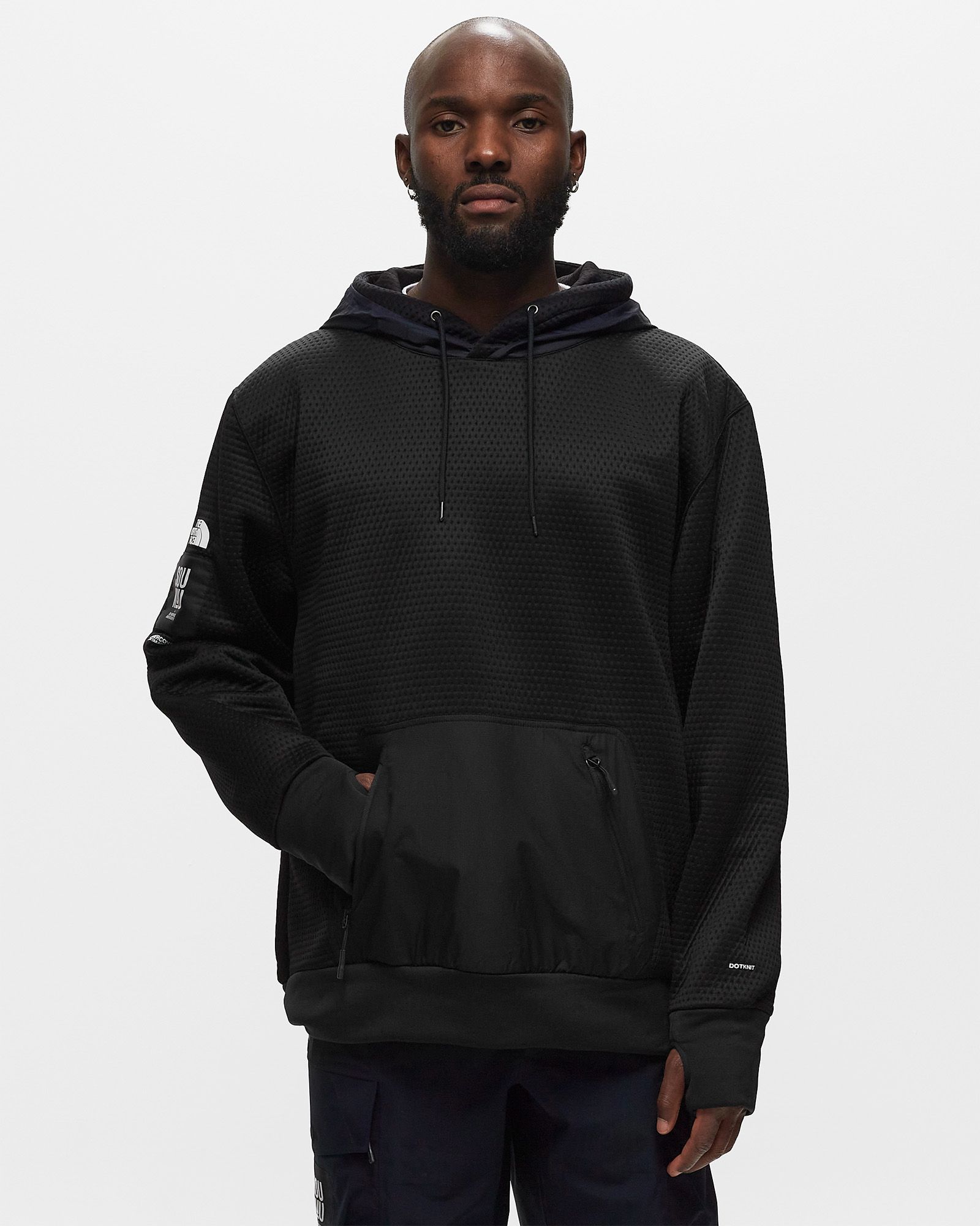 X UNDERCOVER DotKnit DOUBLE HOODIE