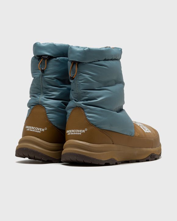 The North Face X UNDERCOVER DOWN BOOTIE Brown - BRONZE BROWN-CONCRETE GREY