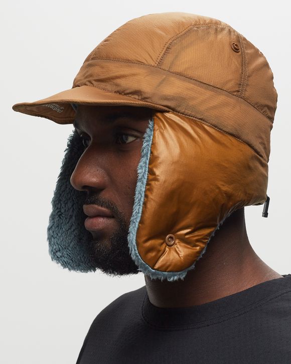 The North Face X UNDERCOVER DOWN CAP Brown - BRONZE BROWN-CONCRETE GREY