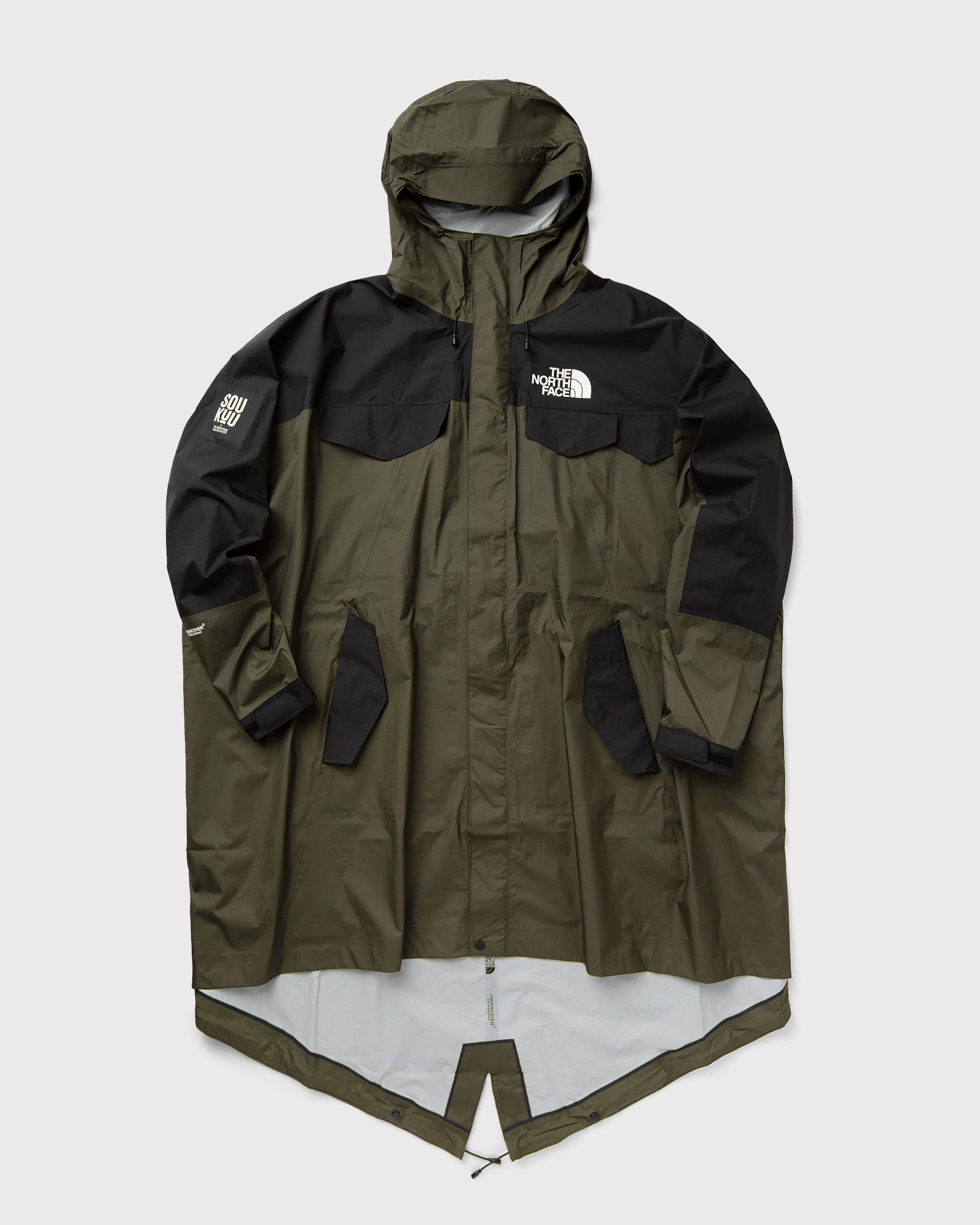 The North Face - x undercover hike packable fishtail shell park men parkas|shell jackets green in größe:s