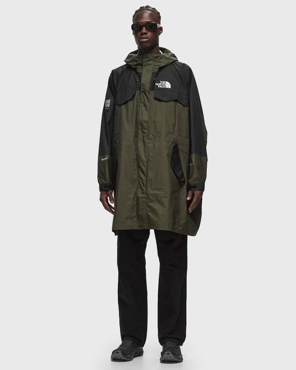 The North Face x UNDERCOVER HIKE PACKABLE FISHTAIL SHELL PARK Green -  FOREST NIGHT GRN/TNF BLCK