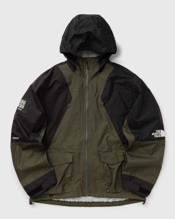 The North Face x UNDERCOVER HIKE PACKABLE MOUNTAIN LIGHT SHEL Black/Green -  FOREST NIGHT GRN/TNF BLCK