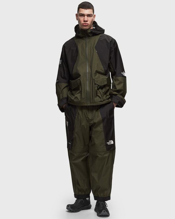 The North Face x UNDERCOVER HIKE CONVERTIBLE SHELL PANT Black/Green -  FOREST NIGHT GRN/TNF BLCK