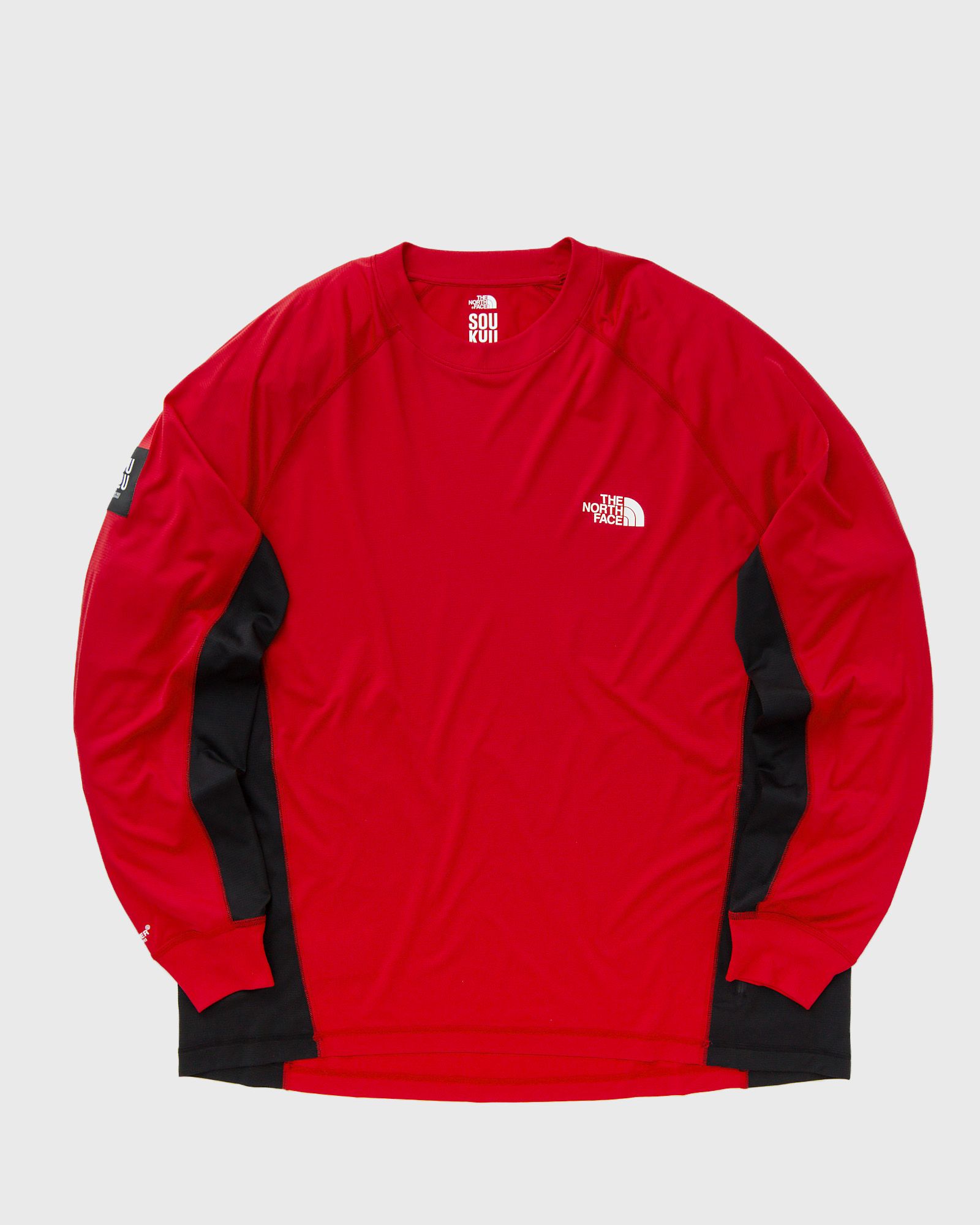 The North Face - x undercover trail run l/s tee men longsleeves red in größe:l