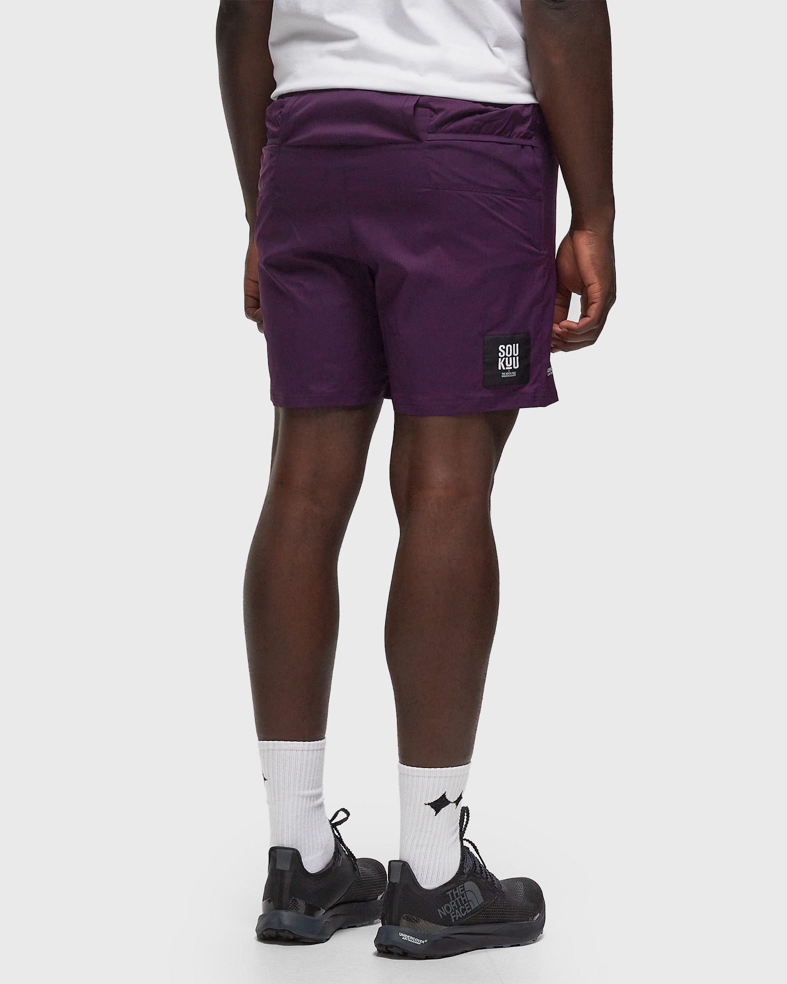 x UNDERCOVER TRAIL RUN UTILITY 2-IN-1 SHORTS