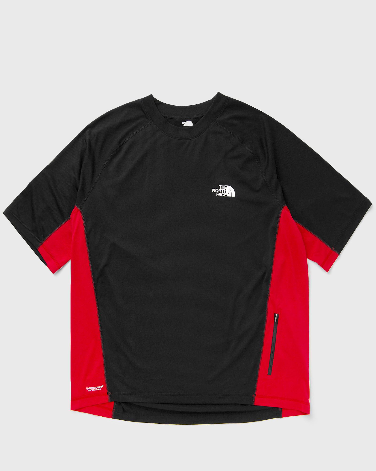 The North Face - x undercover trail run s/s tee men shortsleeves black|red in größe:xl