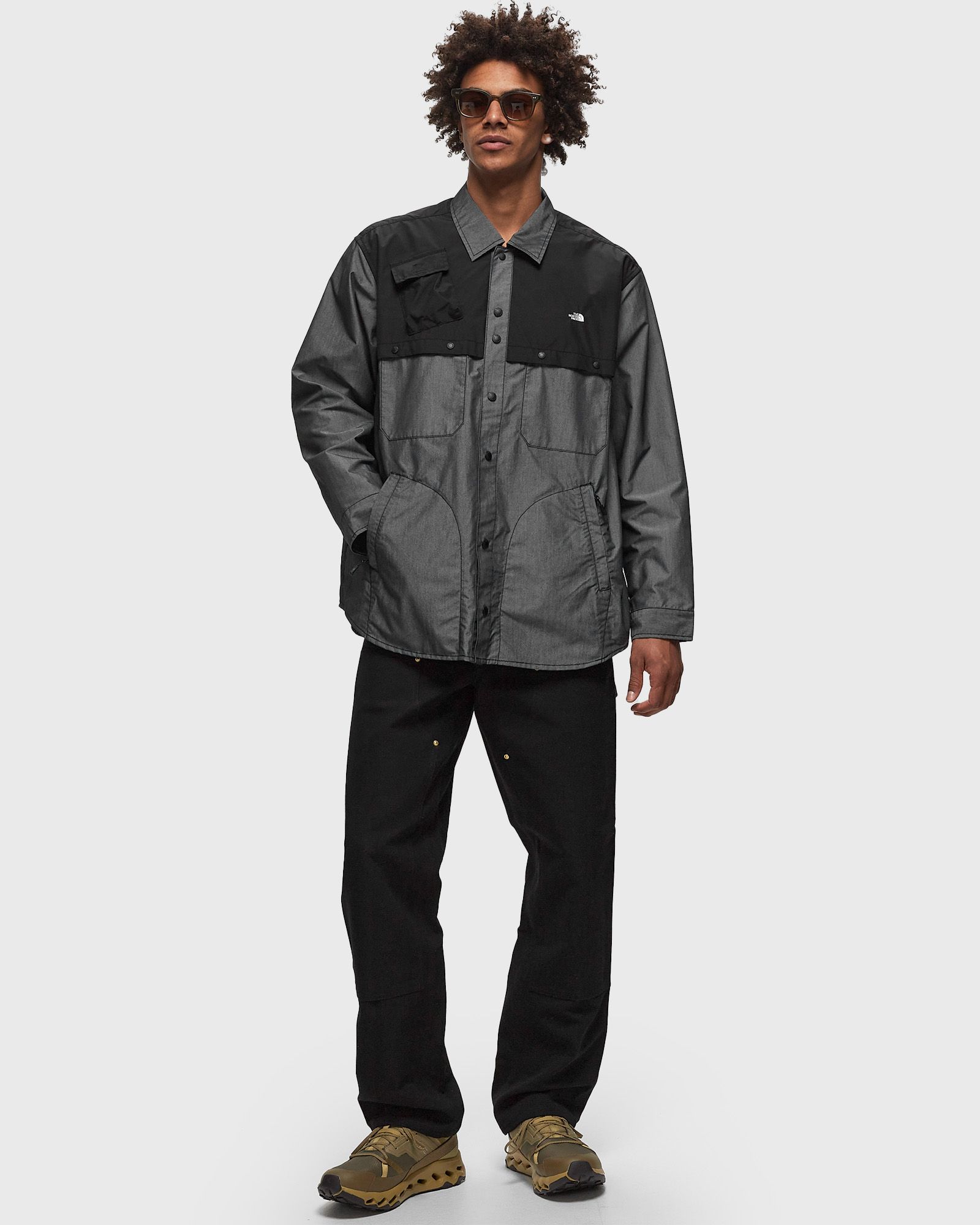 M DENIM LS SHIRT - AP