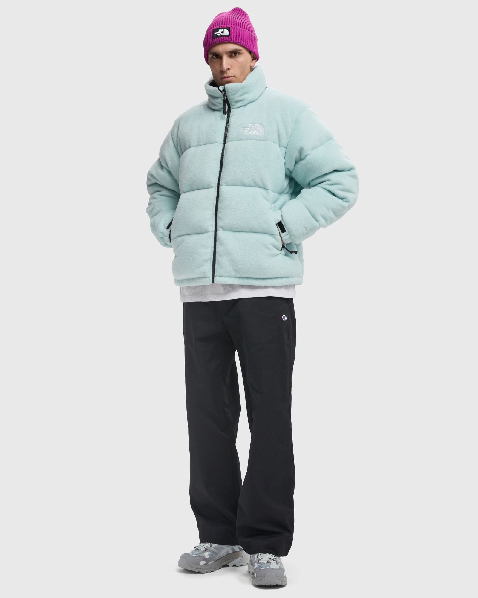 新品　THE NORTH FACE RETRO 2000 POLAR The North Face 2000 Polar Nuptse Jacket Black Men's - FW24 - US