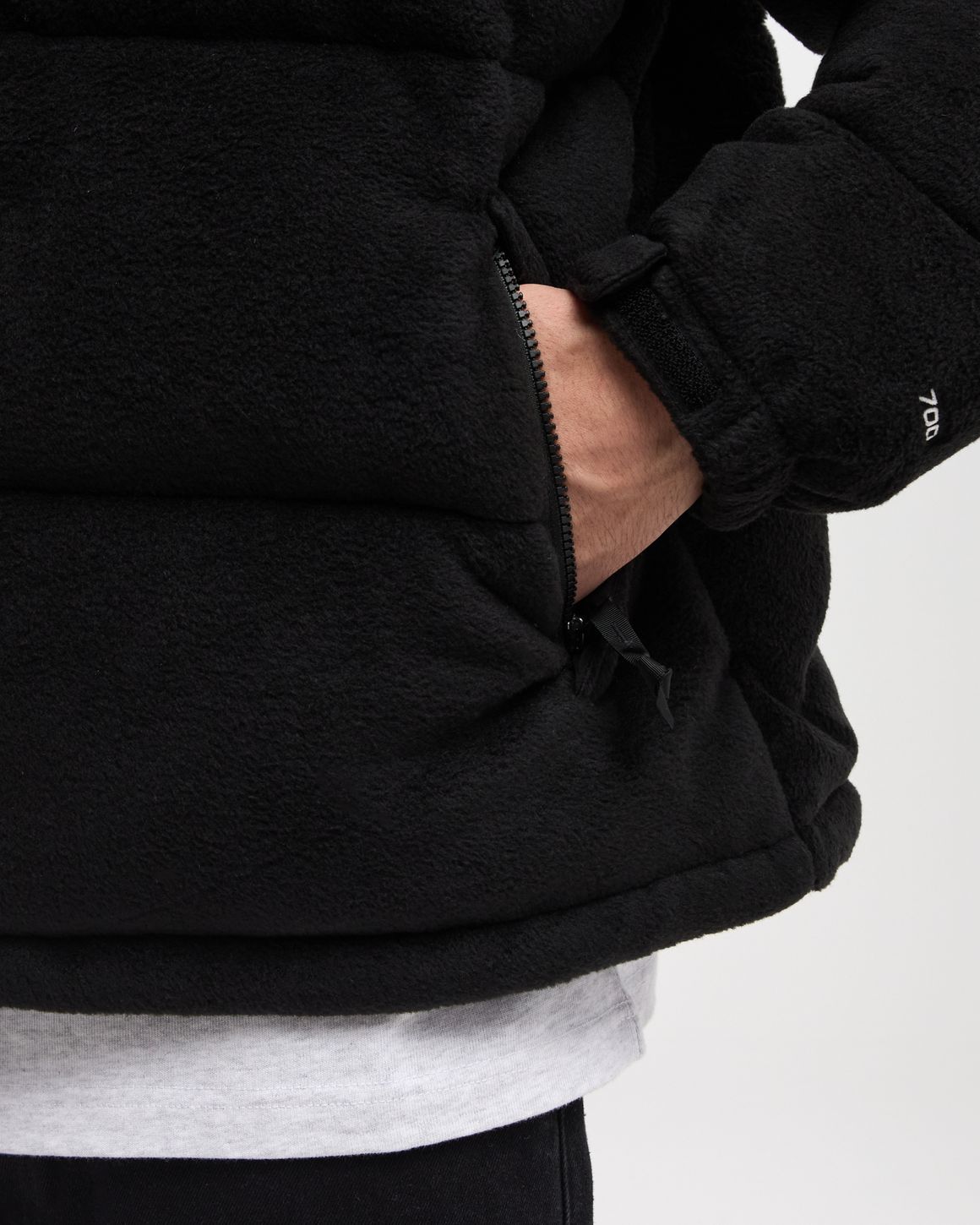 The North Face 2000 POLAR NUPTSE JACKET Black | BSTN Store