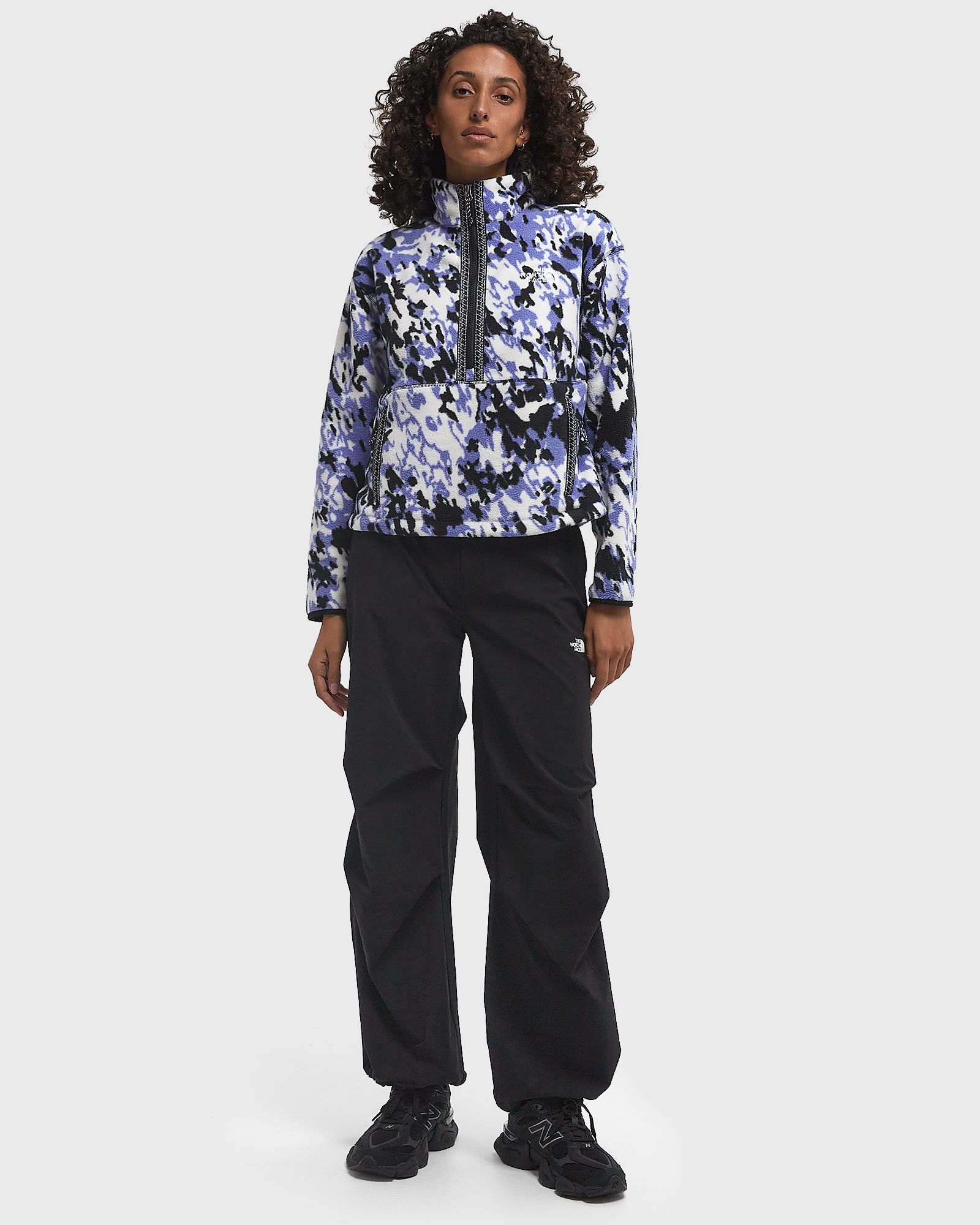 WMNS TNF FLEESKI 1/4 ZIP PO