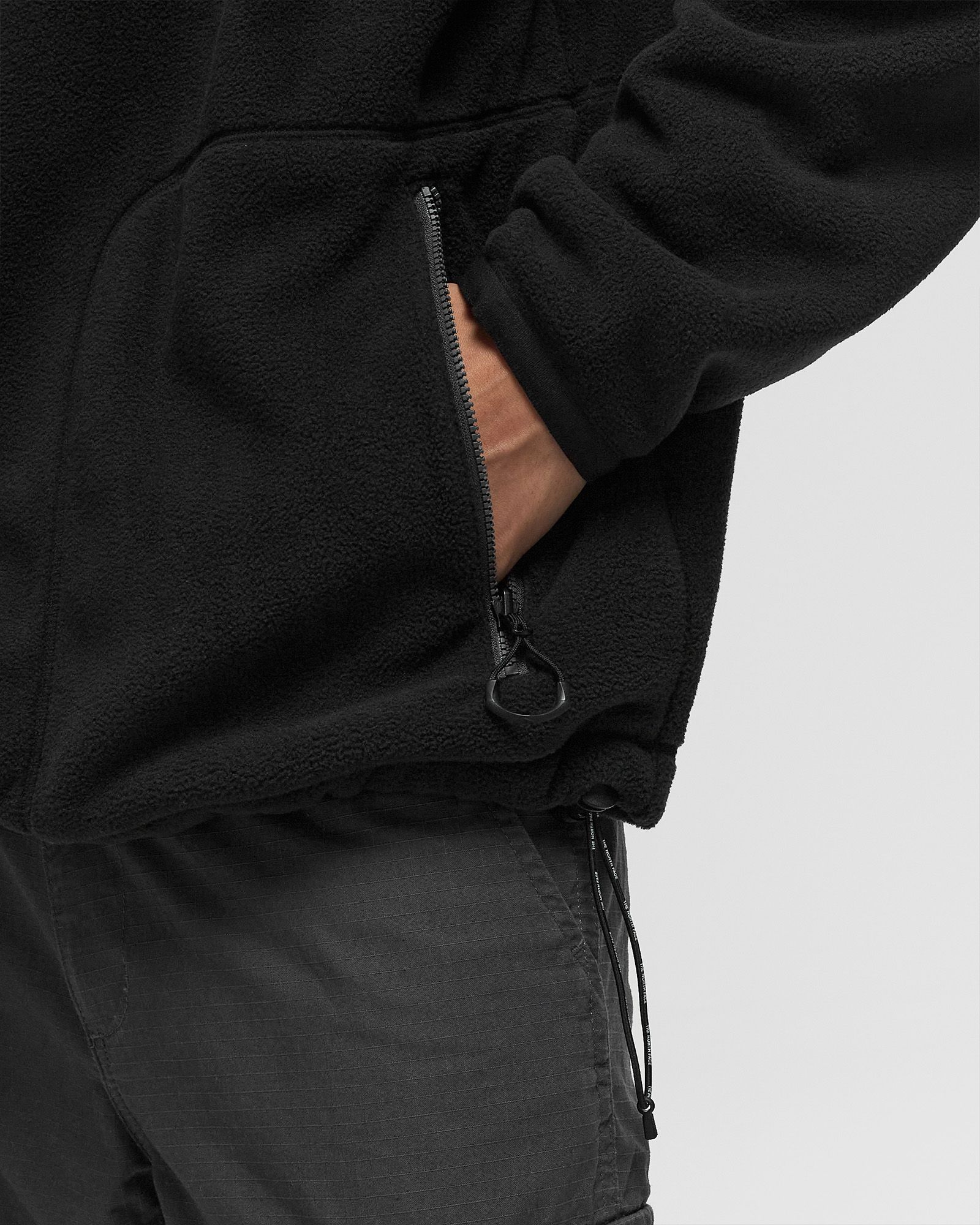 X YINKA ILORI FLEECE ANORAK JACKET