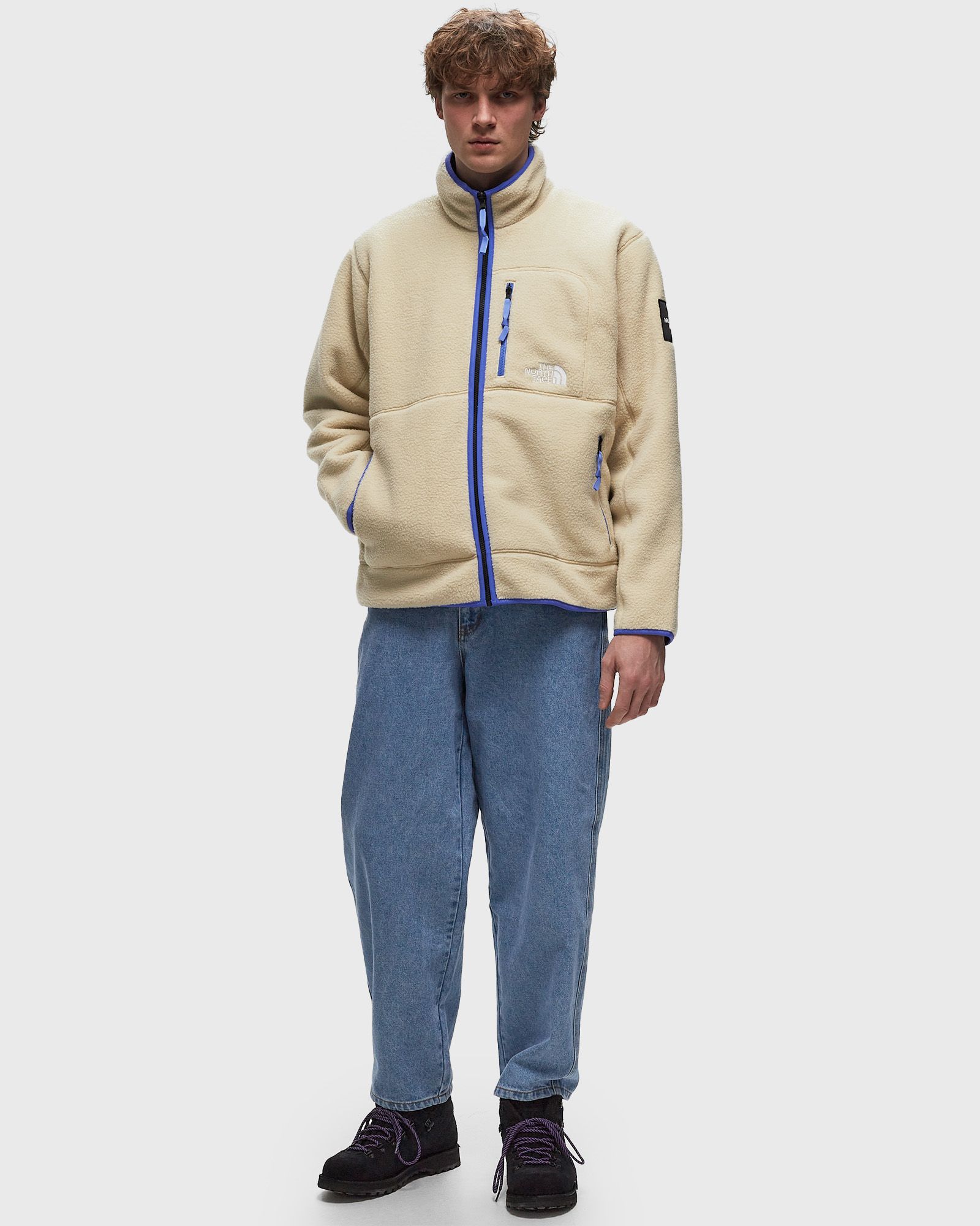 X YINKA ILORI REVERSIBLE FLEECE JACKET