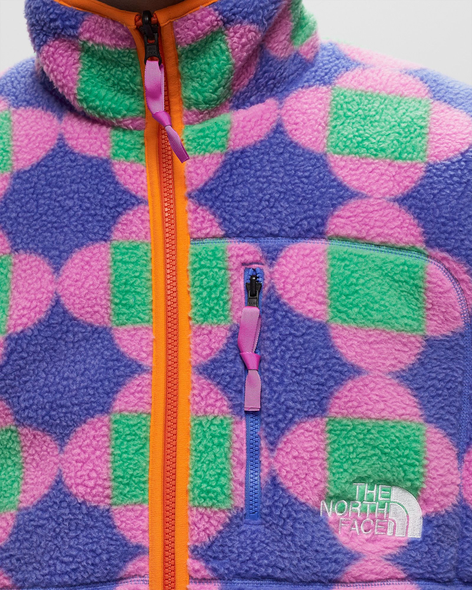 X YINKA ILORI REVERSIBLE FLEECE JACKET