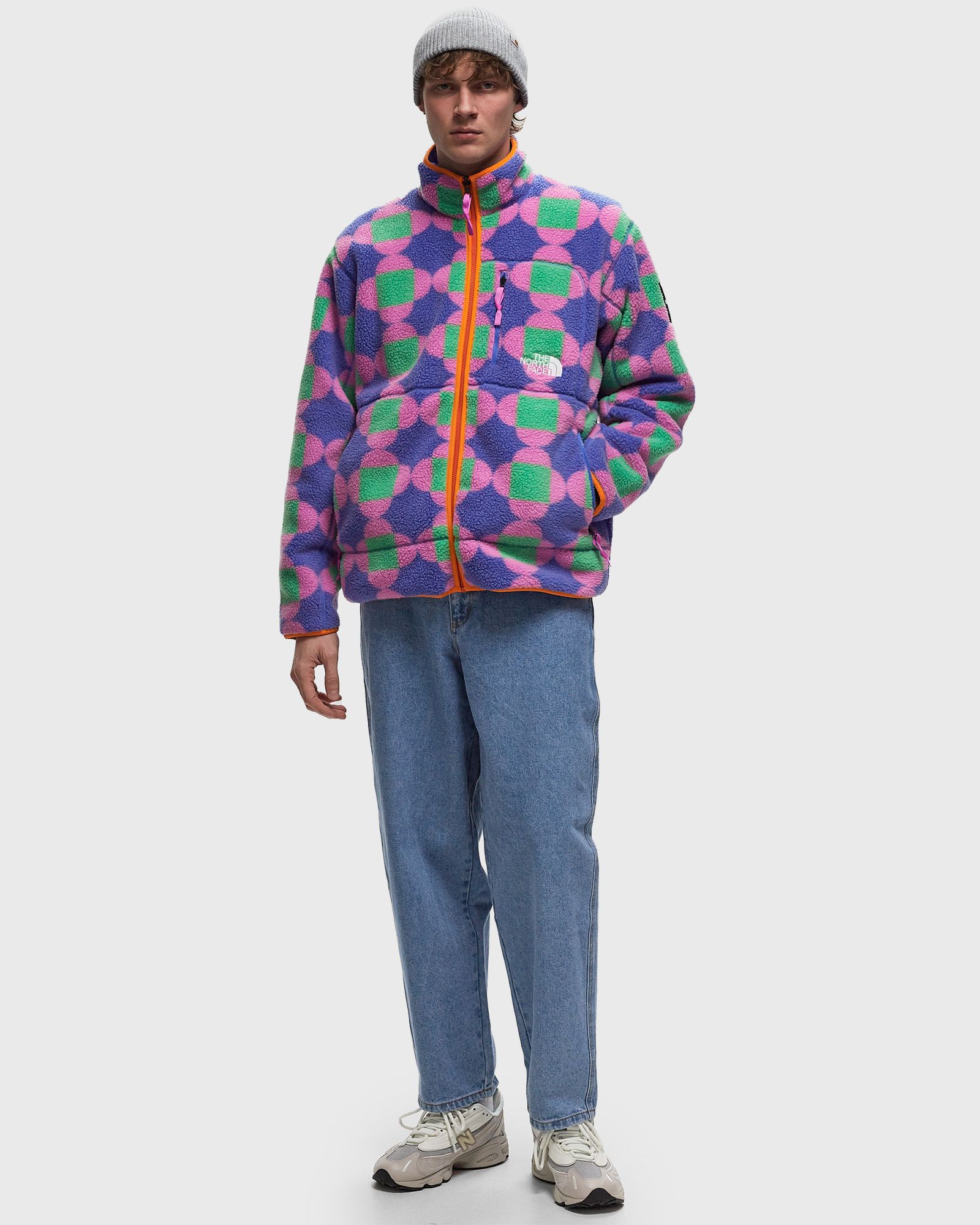 X YINKA ILORI REVERSIBLE FLEECE JACKET