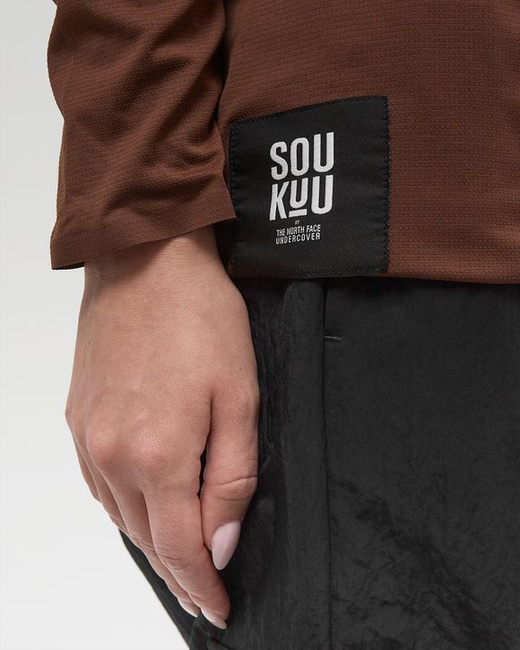 The North Face X SOUKUU HIKE PERFORATED LONG SLEEVE TOP Blue