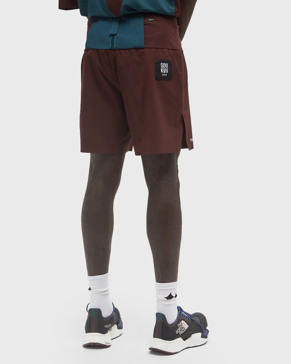 信頼も厚い The North BSTN | Brown SHORT UTILITY RUN TRAIL SOUKUU X Face パンツ