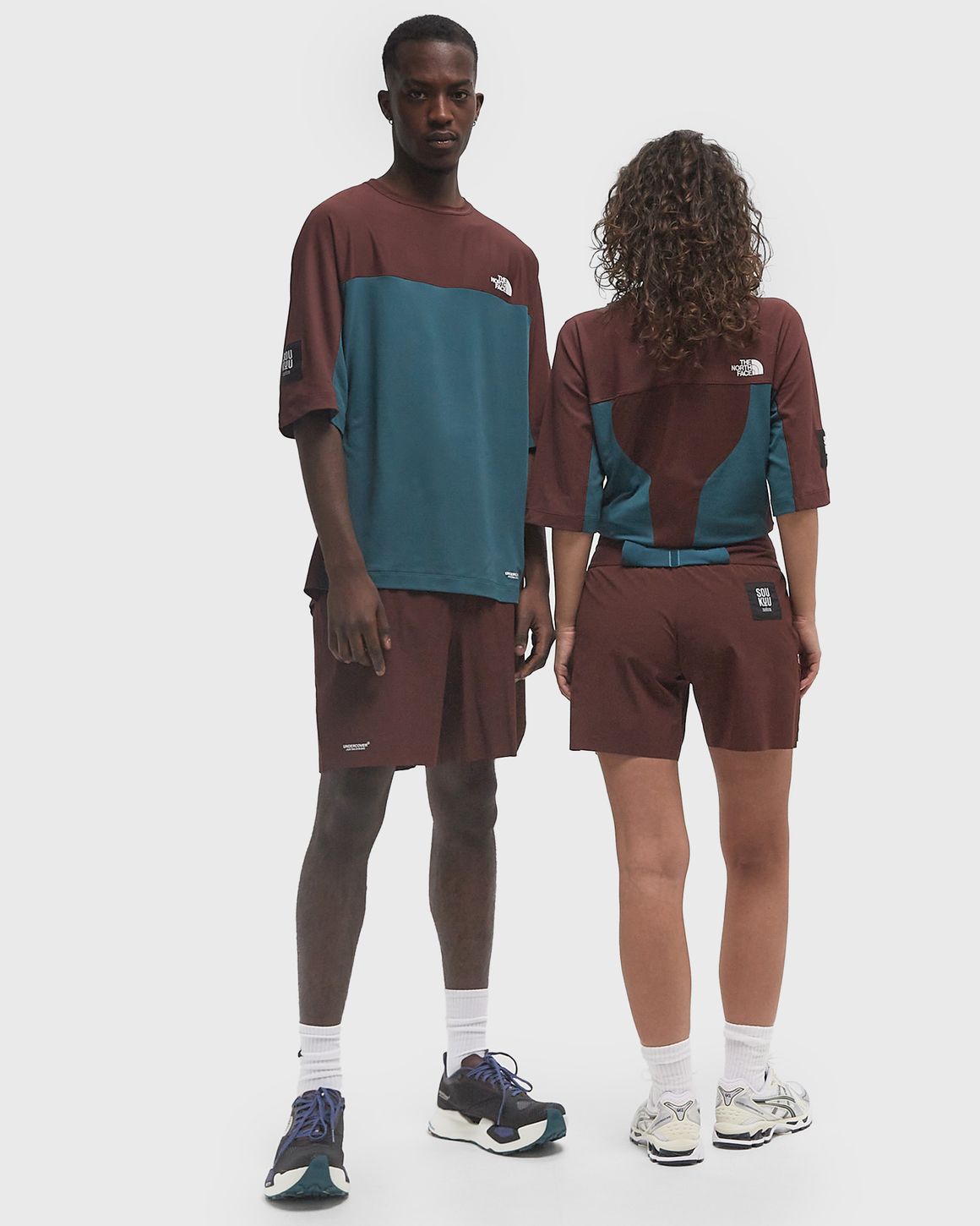 The North Face X SOUKUU TRAIL RUN PERFORATED SHORT SLEEVE
