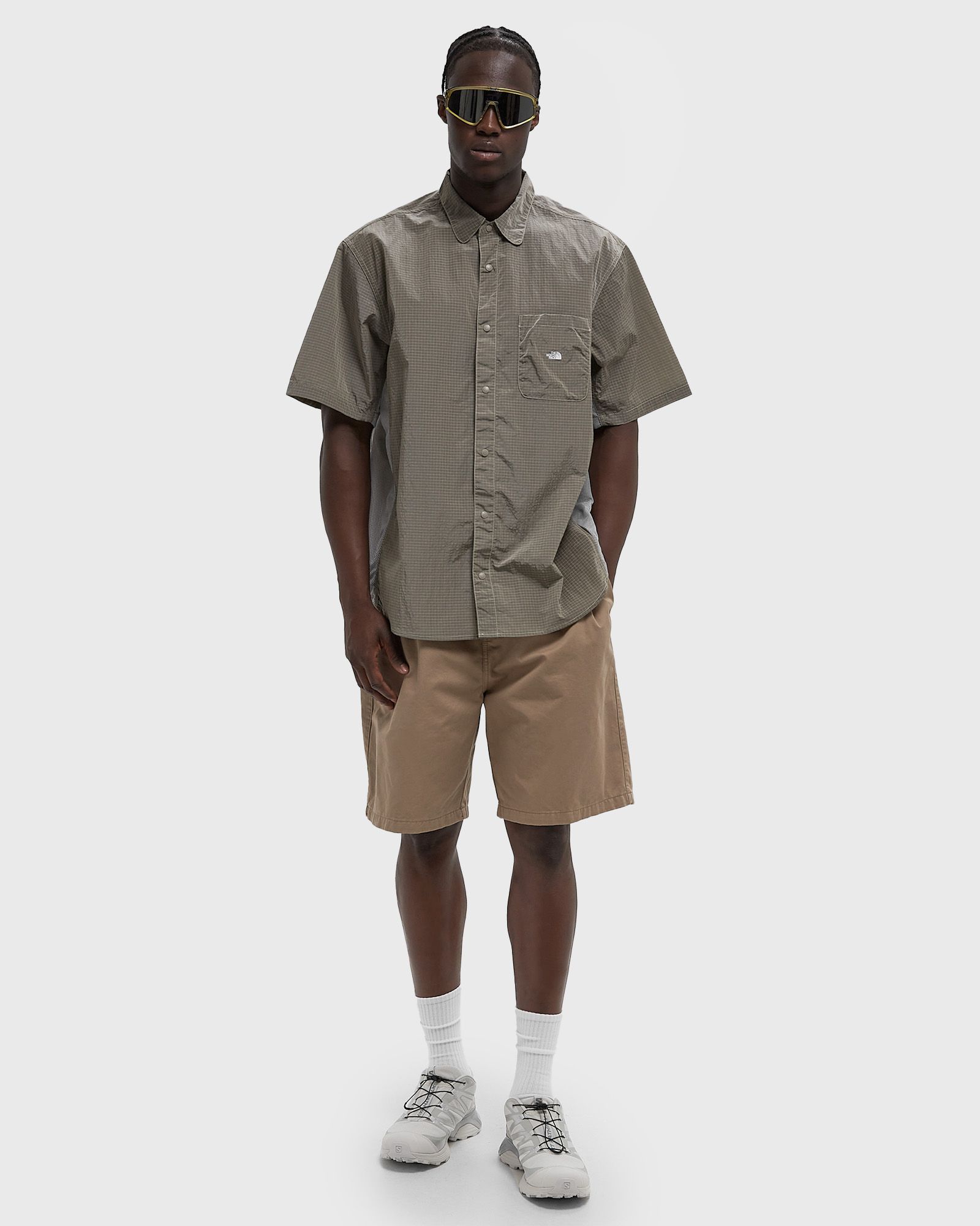 FABRIC MIX SS SHIRT - AP