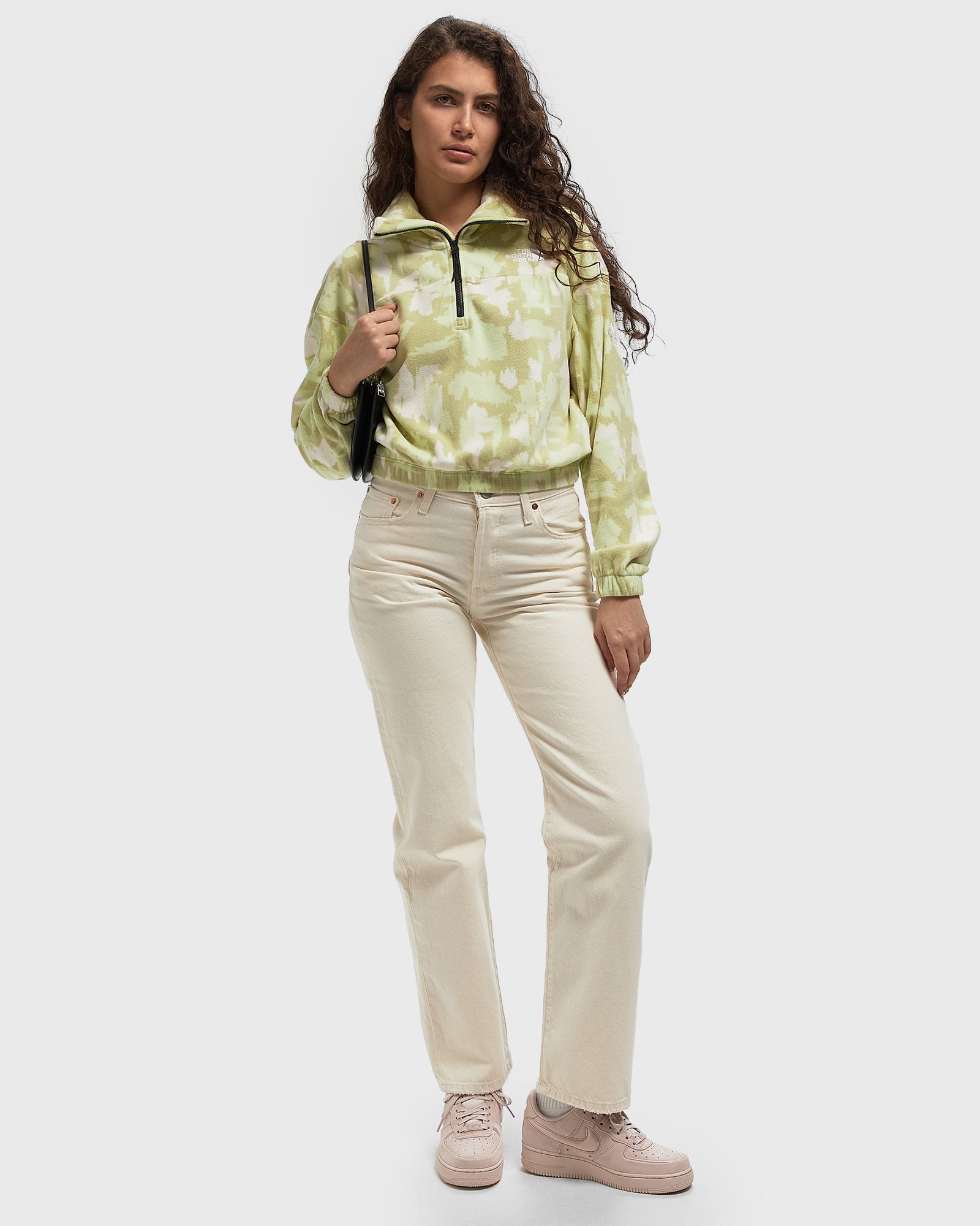 WMNS MOUNTAIN ATHLETICS FLEECE 1/4 ZIP-PRIN